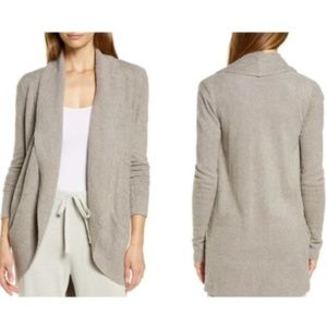 Barefoot Dreams CozyChic Lite Circle Cardigan in Grey - Size M